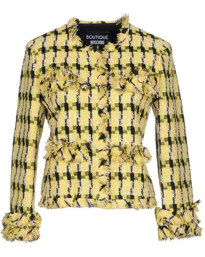 Boutique Moschino Suit Jacket - Yellow