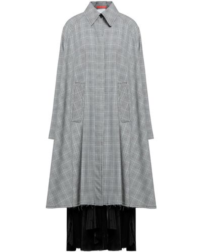 Erika Cavallini Semi Couture Jacke, Mantel & Trenchcoat - Grau