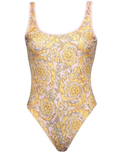 Versace One-piece Swimsuit - Natural