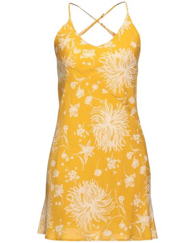 Obey Mini Dress - Yellow