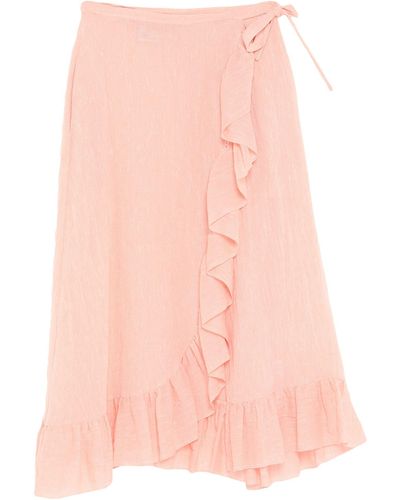Lisa Marie Fernandez Long Skirt - Pink