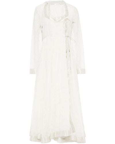 Etro Maxi Dress - White