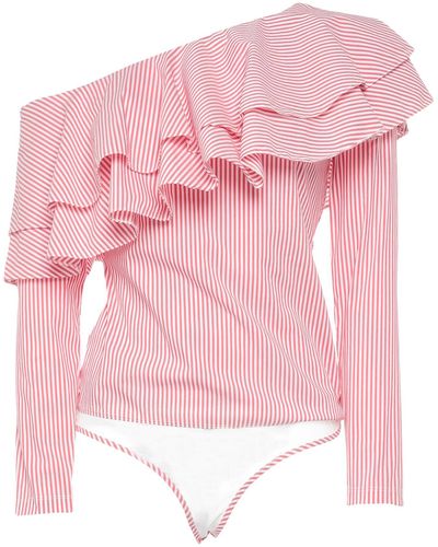 Liu Jo Bodysuit Cotton, Polyamide, Elastane, Polyester - Pink