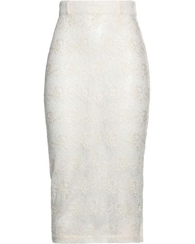 Maryam Nassir Zadeh Midi Skirt - White