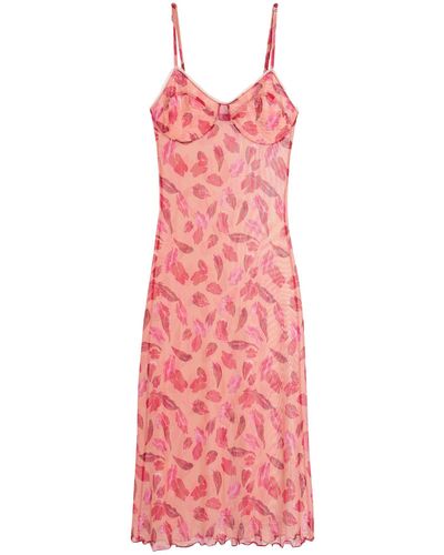 Marco Rambaldi Midi Dress - Pink