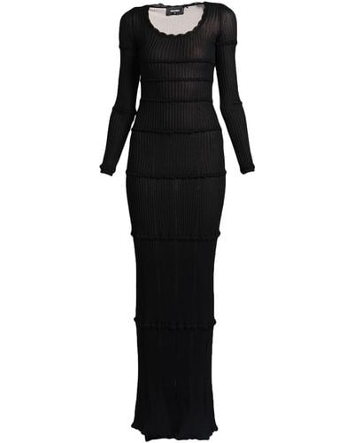 DSquared² Long Dress - Black
