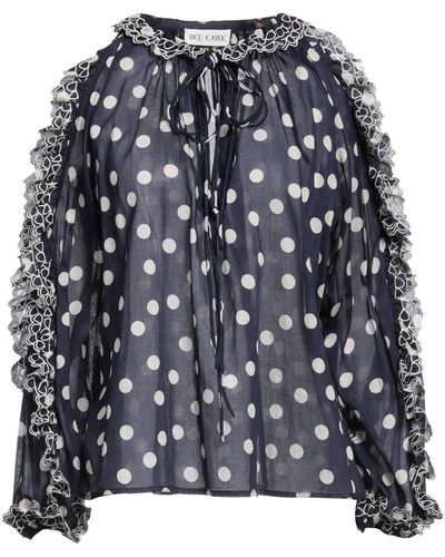 Dice Kayek floral-appliqué Silk Shirt - Farfetch