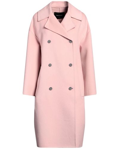 Fabiana Filippi Coat Virgin Wool, Cashmere - Pink