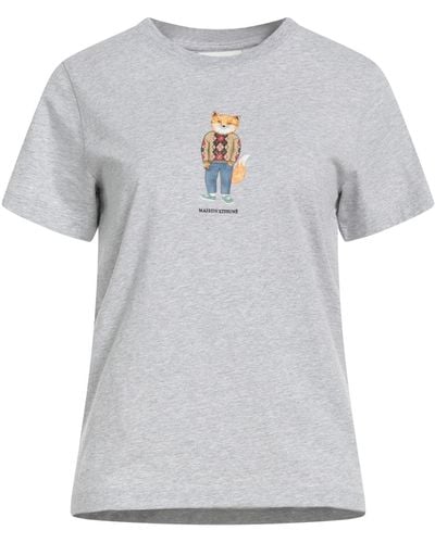 Maison Kitsuné T-shirts - Grau