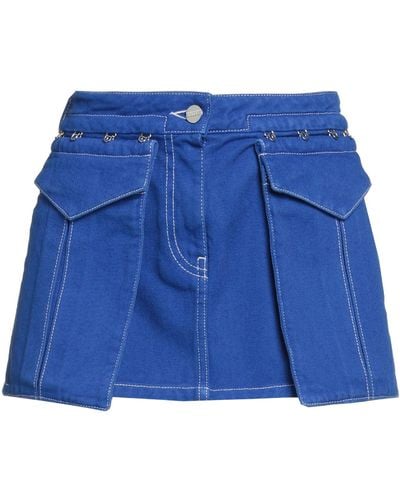 Dion Lee Mini Skirt - Blue