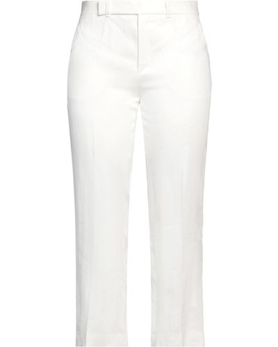 Chloé Trousers Linen - White