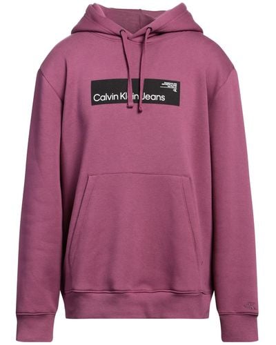 Calvin Klein Sweatshirt Cotton, Polyester, Recycled Cotton - Pink
