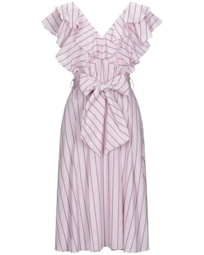 LE COEUR TWINSET Midi Dress - Pink
