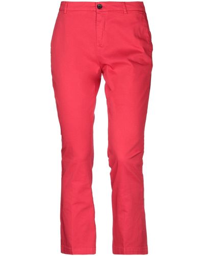 Department 5 Pantalones - Rojo
