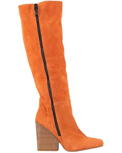 Manila Grace Boot Leather - Orange