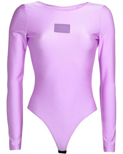 Versace Bodysuit - Purple