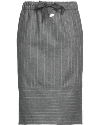 Les Copains Midi Skirt - Grey