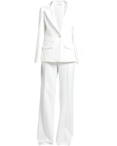 Yes London Suit Polyester, Elastane - White