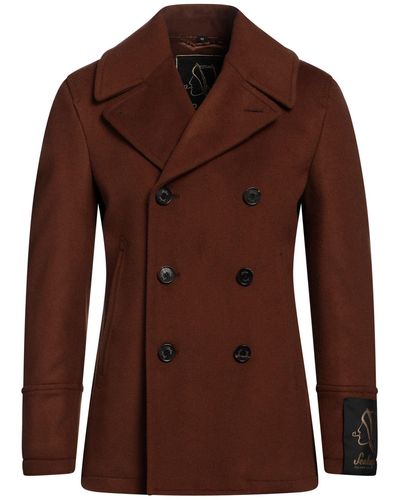 Sealup Coat Wool, Cashmere - Brown