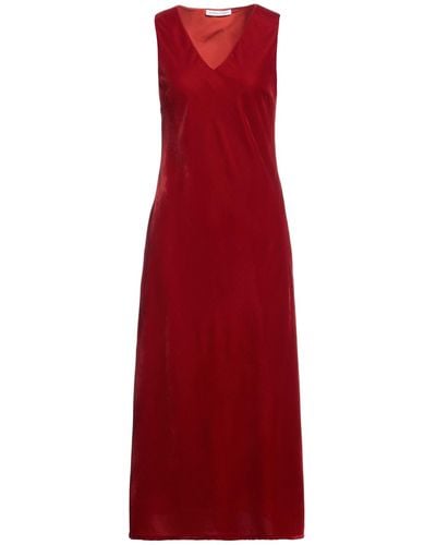 Caractere Maxi-Kleid - Rot