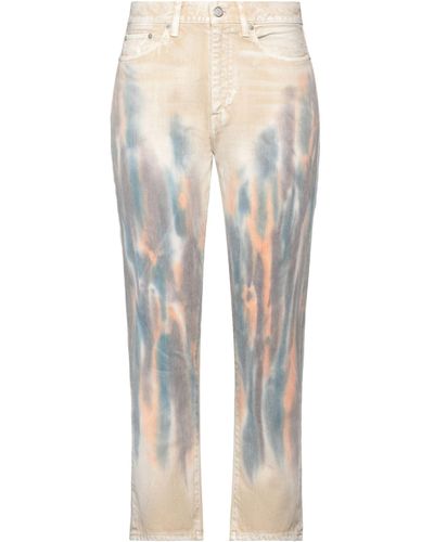 John Elliott Pantaloni Jeans - Bianco