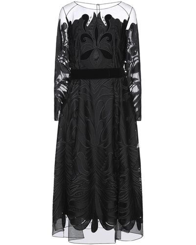 Maria Grazia Severi Midi Dress - Black
