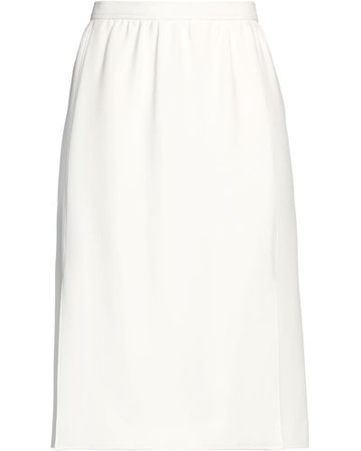 Giorgio Armani Jupe midi - Blanc