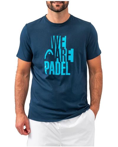 Head T-shirts - Blau