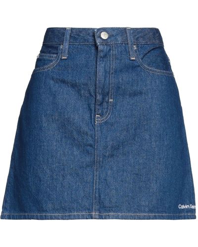 Calvin Klein Denim Skirt - Blue