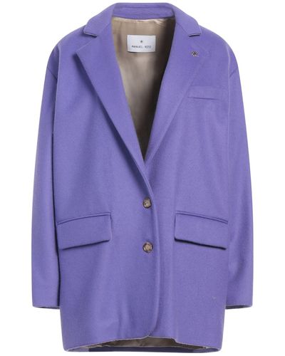 Manuel Ritz Coat - Purple