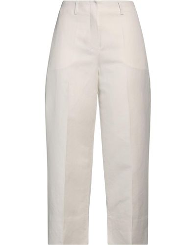 Max Mara Trousers - White