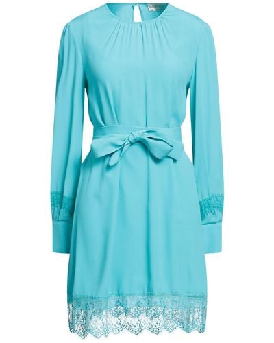 Anna Molinari Mini Dress - Blue