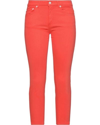 Dondup Cropped Jeans - Rot