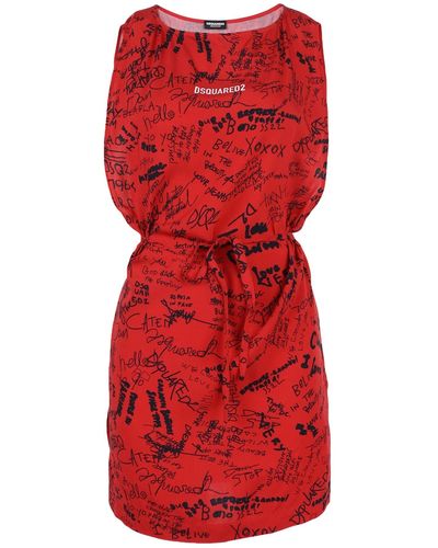DSquared² Beach Dress - Red