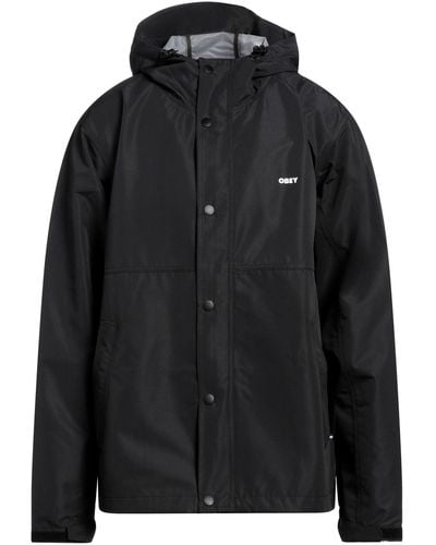 Obey Jacke & Anorak - Schwarz