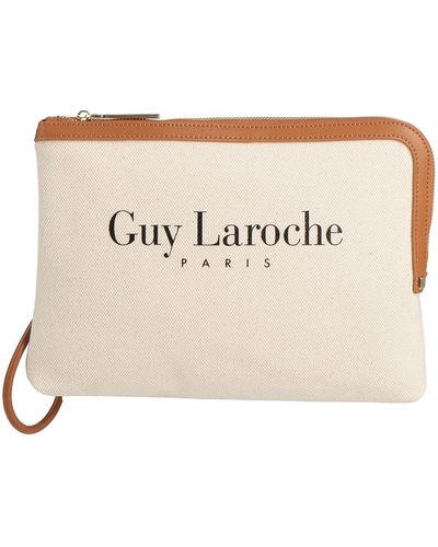 Guy Laroche Handbag - Natural