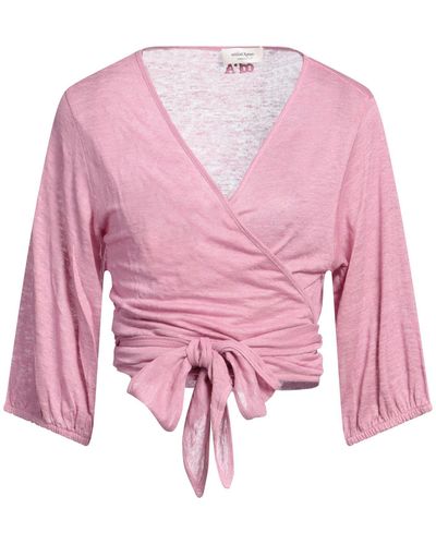 Ottod'Ame Wrap Cardigans - Pink