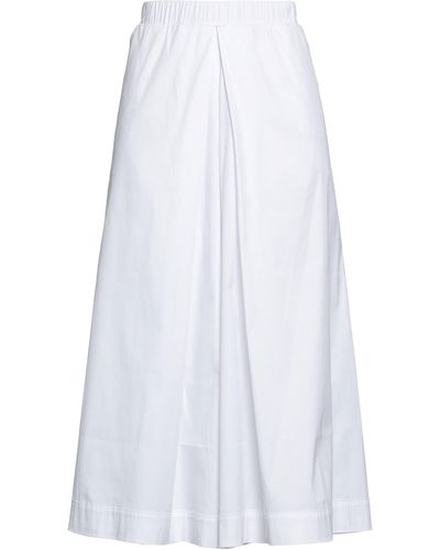 My Twin Cropped Trousers - White
