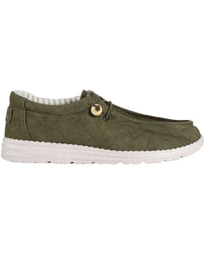 Natural World Loafers - Green
