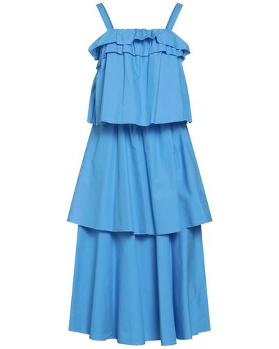 Peperosa Maxi Dress - Blue