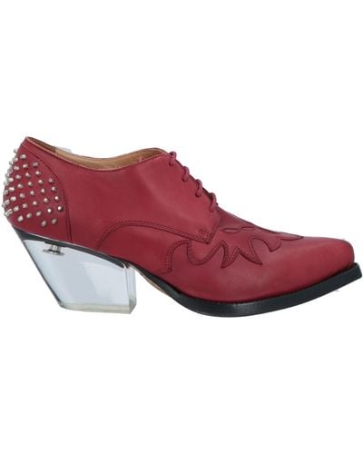 Buttero Lace-up Shoes - Red