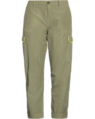 Mason's Cropped Trousers - Green
