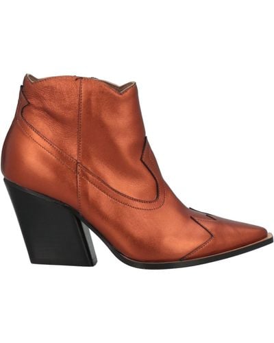 Giancarlo Paoli Ankle Boots - Brown