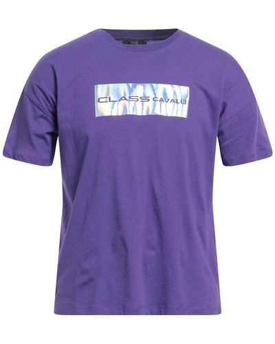 Class Roberto Cavalli T-shirt - Purple