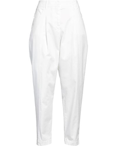 Cappellini By Peserico Trousers - White
