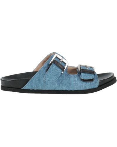 N°21 Sandale - Blau