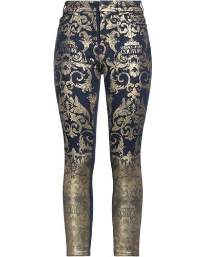 Versace Pantalon en jean - Gris