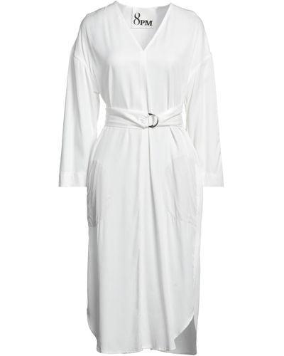 8pm Mini-Kleid - Weiß