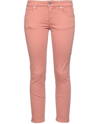 Dondup Cropped Trousers - Pink