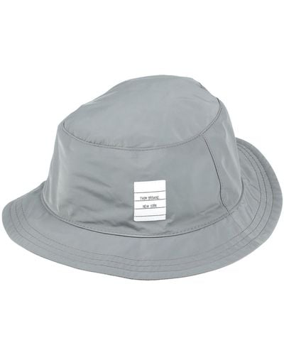 Thom Browne Hat Polyester - Grey
